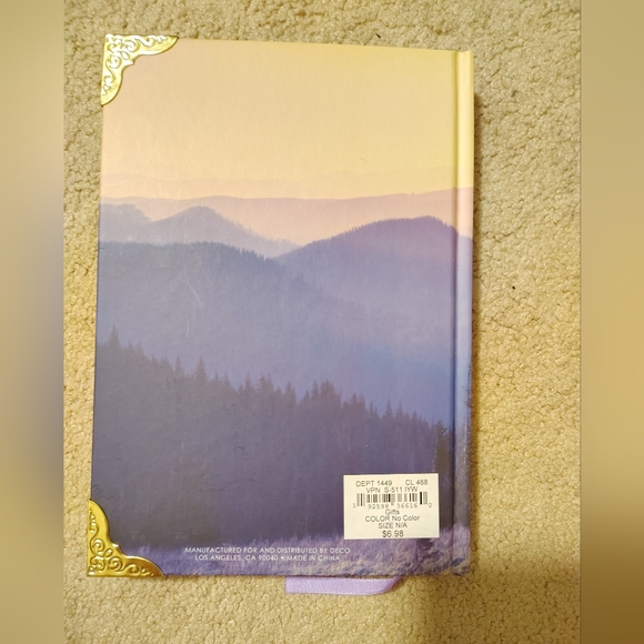 You are the light of the world journal sunset beautiful gold corners - Picture 2 of 3